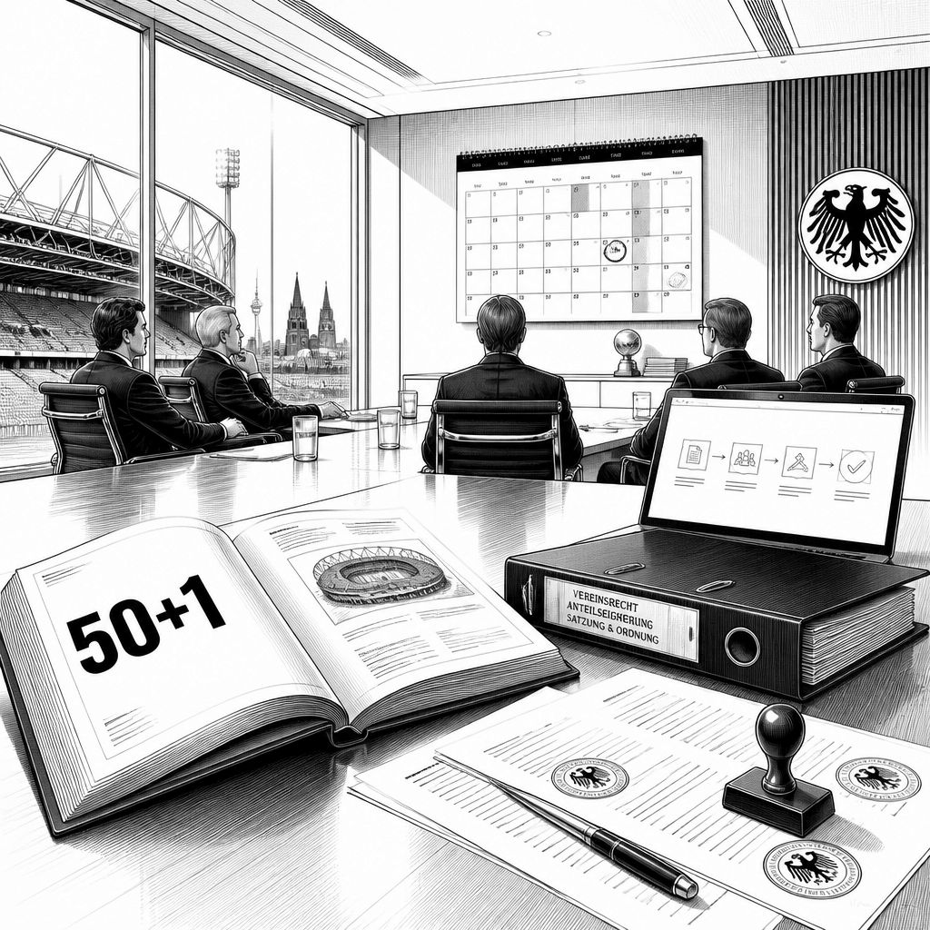 Bundesliga ringt um 50+1-Lösung nach Bundeskartellamt-Entscheid Bundesliga ringt um 50+1-Lösung nach Bundeskartellamt-Entscheid