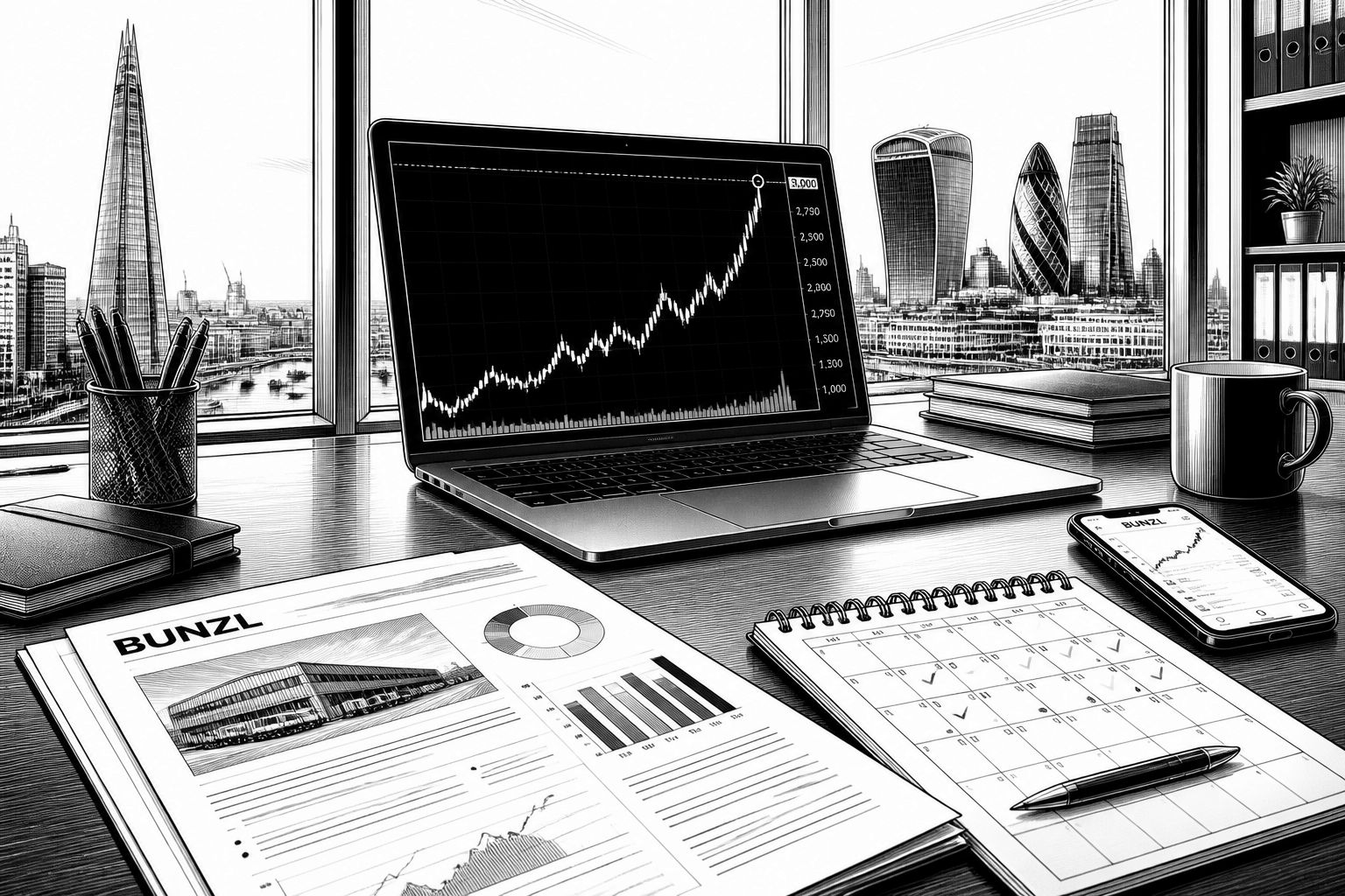 Bunzl: Deutsche Bank hebt Kursziel auf 3.000 GBX – Details zu Wachstum Bunzl: Deutsche Bank hebt Kursziel auf 3.000 GBX – Details zu Wachstum