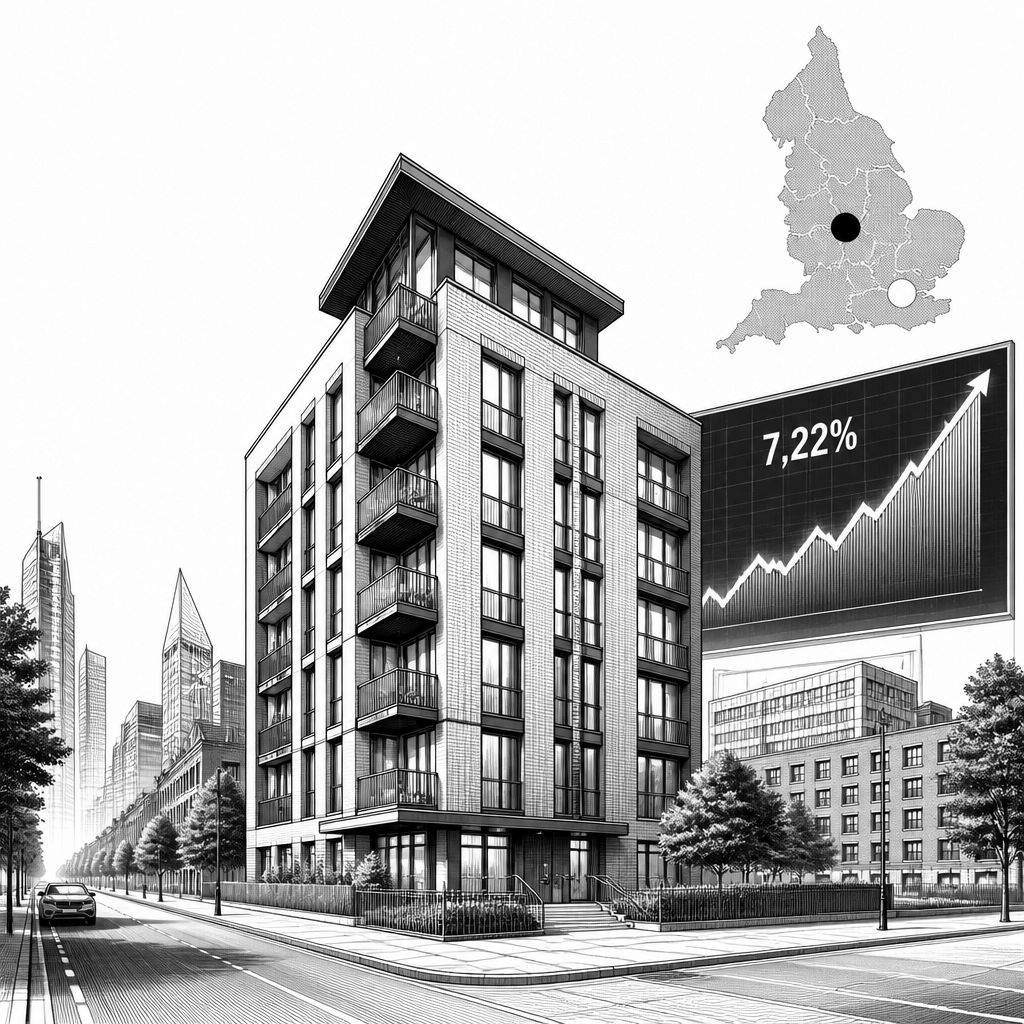 Buy-to-let-Renditen im UK auf 7,22 %: East Midlands vorn, London hinten Buy-to-let-Renditen im UK auf 7,22 %: East Midlands vorn, London hinten