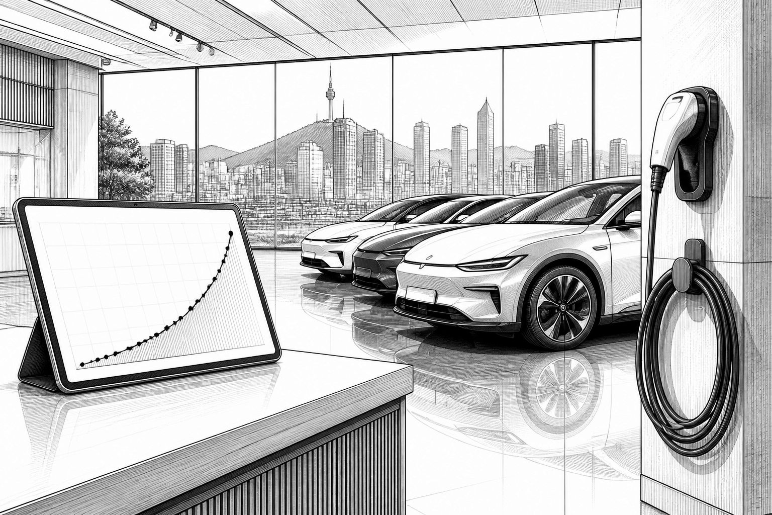 BYD mit Absatzsprung in Südkorea – Infrastruktur bleibt vorerst Prüfvorhaben BYD mit Absatzsprung in Südkorea – Infrastruktur bleibt vorerst Prüfvorhaben