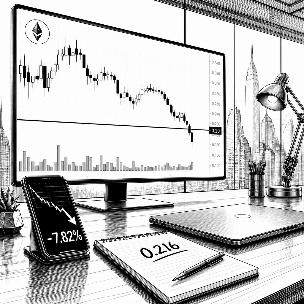 Cardano unter Druck: Verliert 14,6% und kämpft bei 0,20 US-Dollar Cardano unter Druck: Verliert 14,6% und kämpft bei 0,20 US-Dollar