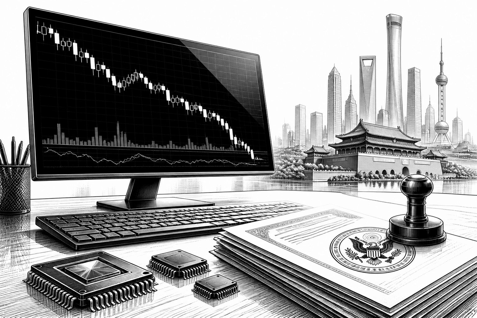 Peking bremst Börsen: KI-Aktien verlieren 150 Milliarden US-Dollar Peking bremst Börsen: KI-Aktien verlieren 150 Milliarden US-Dollar