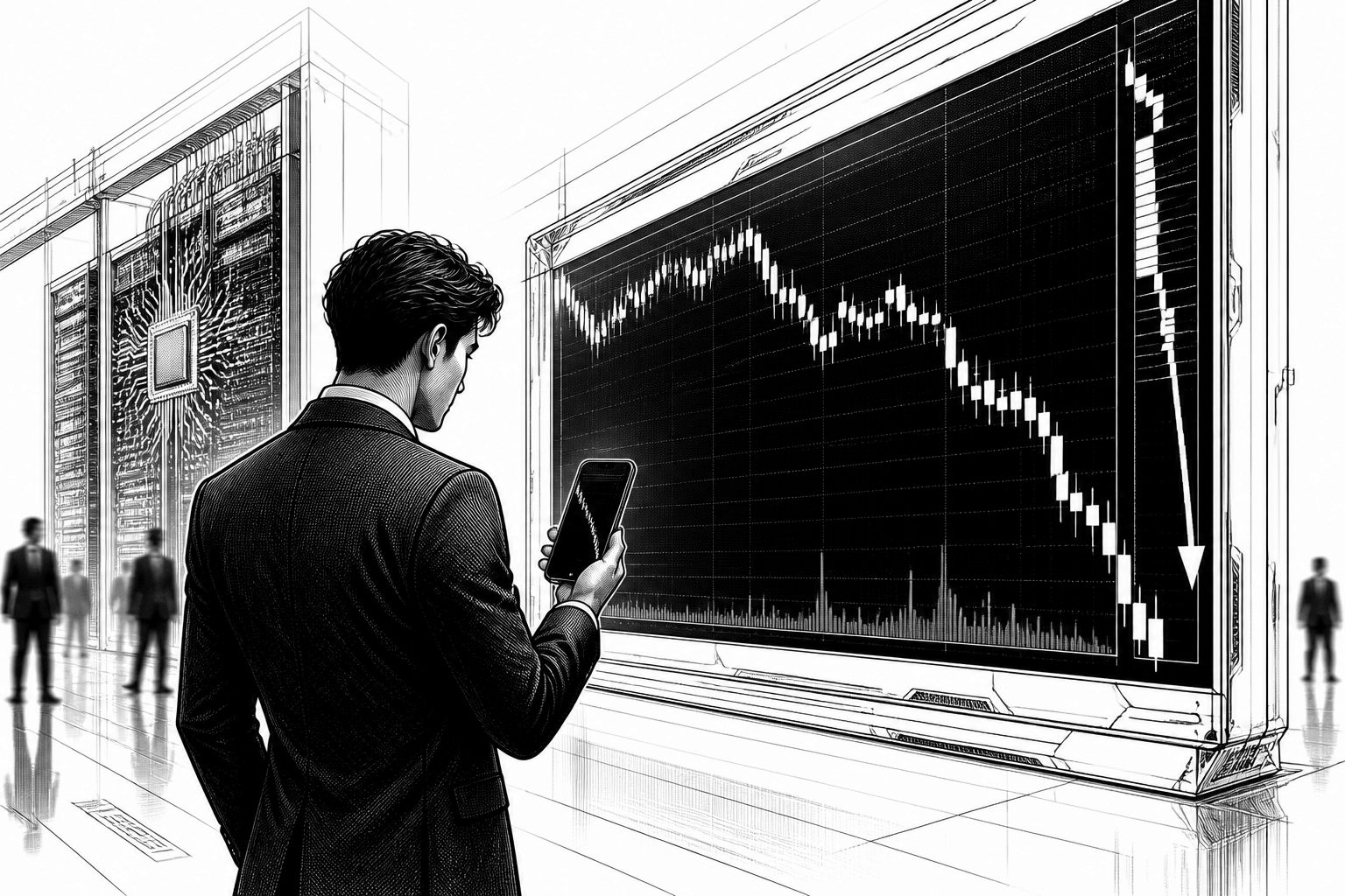 Chinas KI-Aktien stürzen ab: STAR50 verliert 40 Prozent Chinas KI-Aktien stürzen ab: STAR50 verliert 40 Prozent