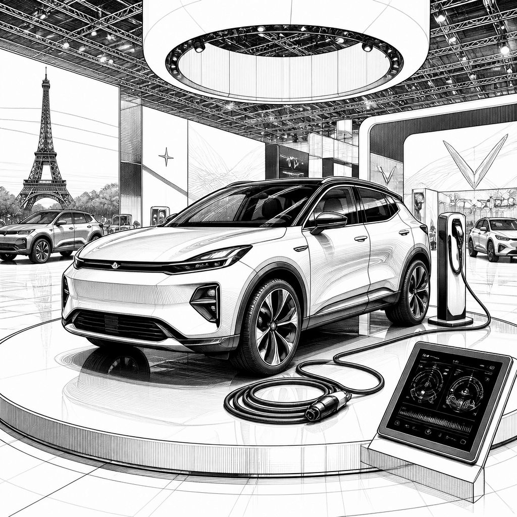 Chinas Autobauer stürmen in Paris das Premiumsegment Chinas Autobauer stürmen in Paris das Premiumsegment