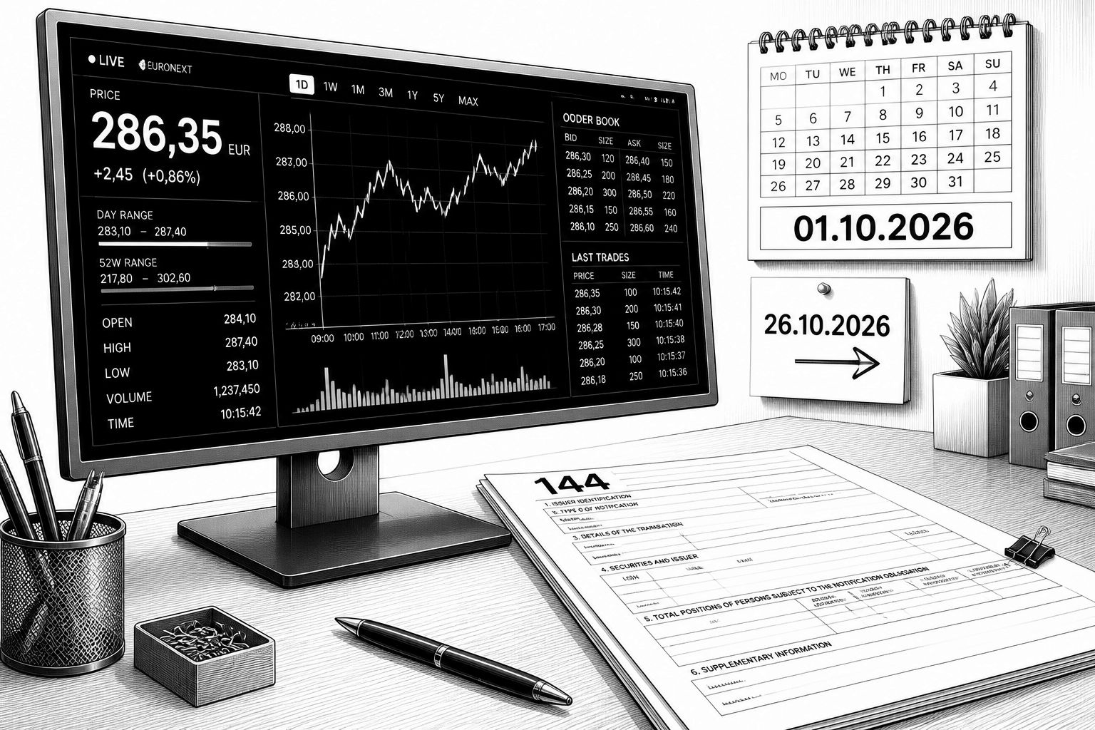Ciena-Aktie bei 286,35 Euro: Form 144 deutet geplanten Verkauf an Ciena-Aktie bei 286,35 Euro: Form 144 deutet geplanten Verkauf an