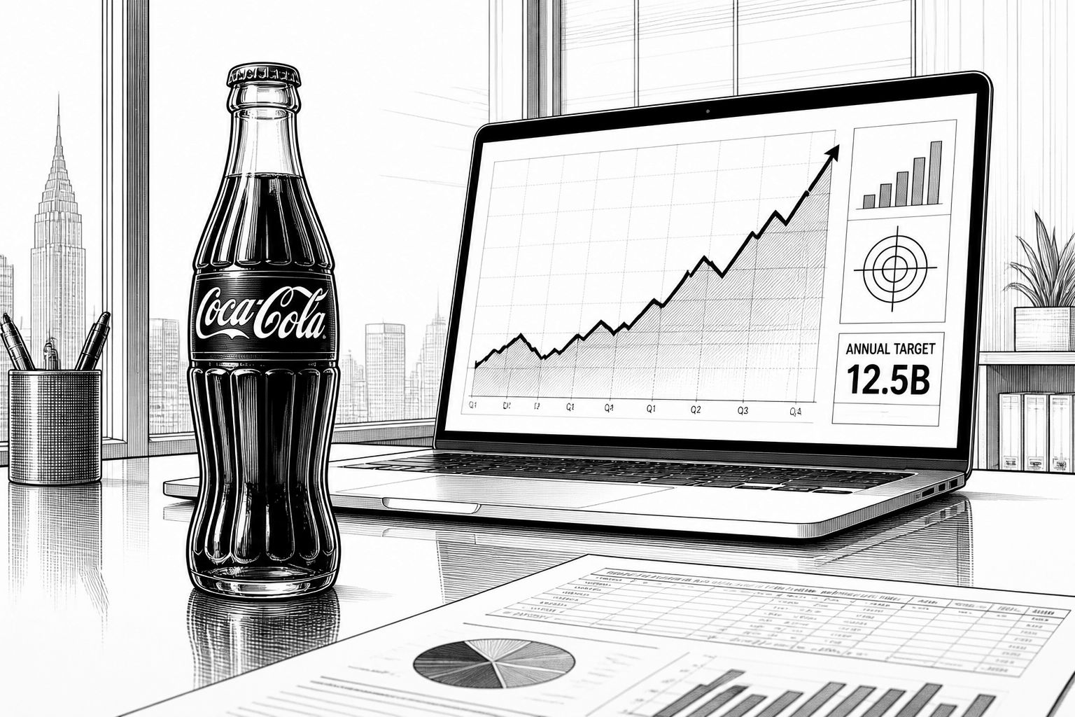 Coca-Cola hebt erneut Jahresprognose nach starkem dritten Quartal Coca-Cola hebt erneut Jahresprognose nach starkem dritten Quartal