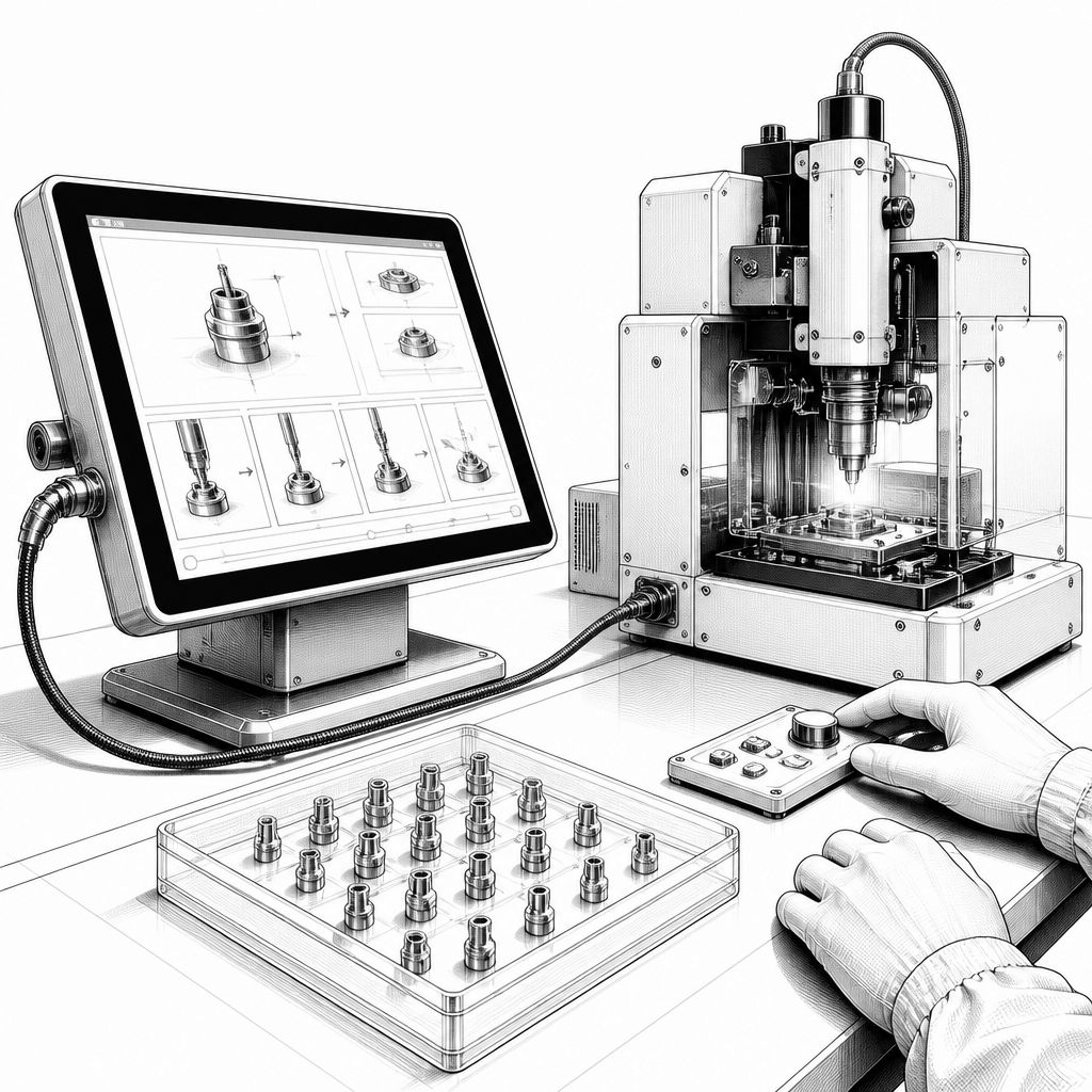 Code-zu-Fabrik: Wie Atomic-Machines die Mikromaschinen-Fertigung beschleunigen will Code-zu-Fabrik: Wie Atomic-Machines die Mikromaschinen-Fertigung beschleunigen will
