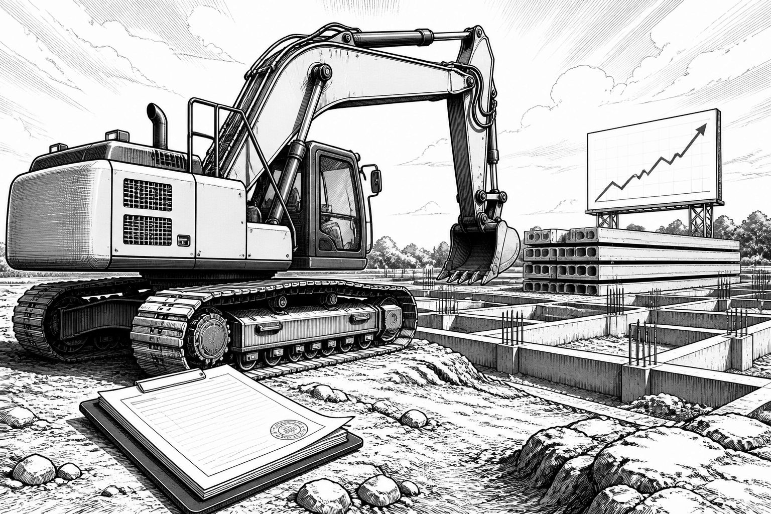 Bauhauptgewerbe: Auftragsboom im August lässt Tiefbau klar vor Hochbau liegen Bauhauptgewerbe: Auftragsboom im August lässt Tiefbau klar vor Hochbau liegen