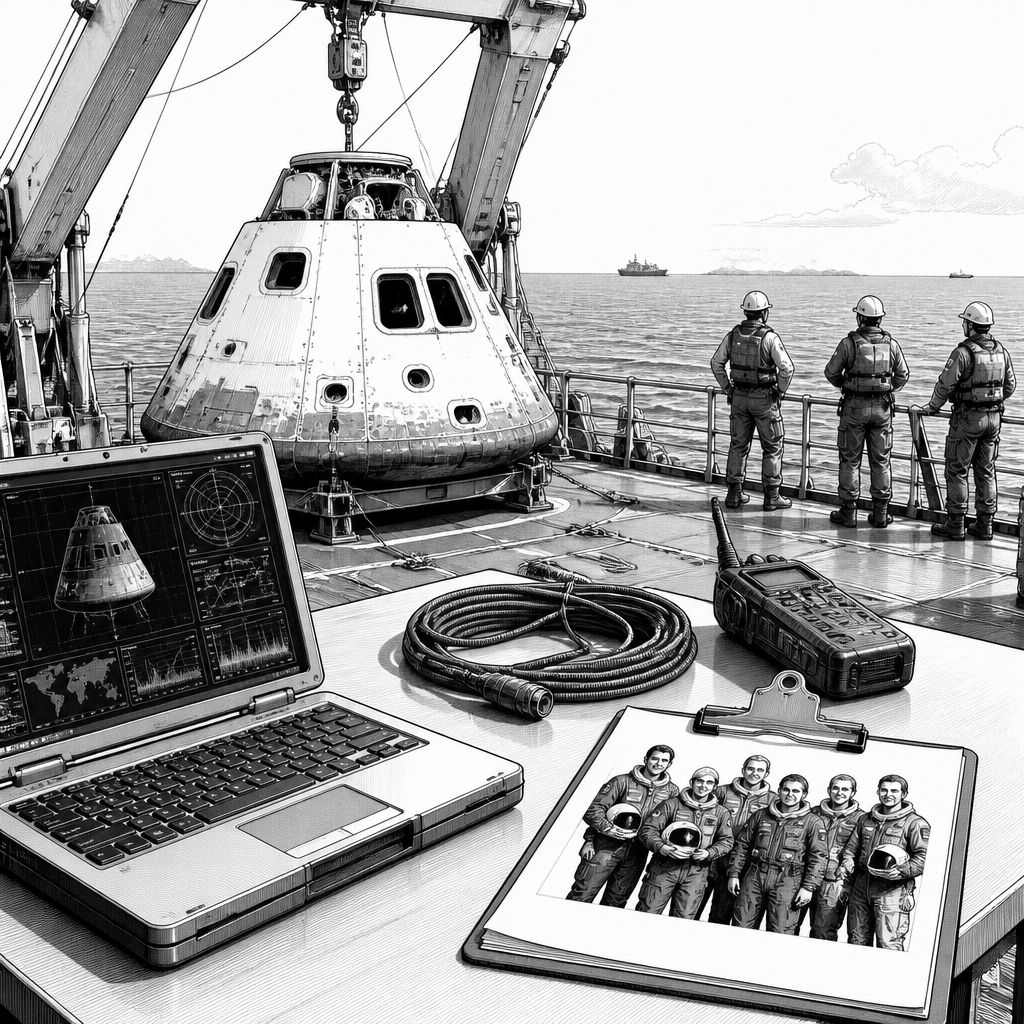 Crew-12 von SpaceX landet nach 237 Tagen sicher im Pazifik vor Los Angeles Crew-12 von SpaceX landet nach 237 Tagen sicher im Pazifik vor Los Angeles