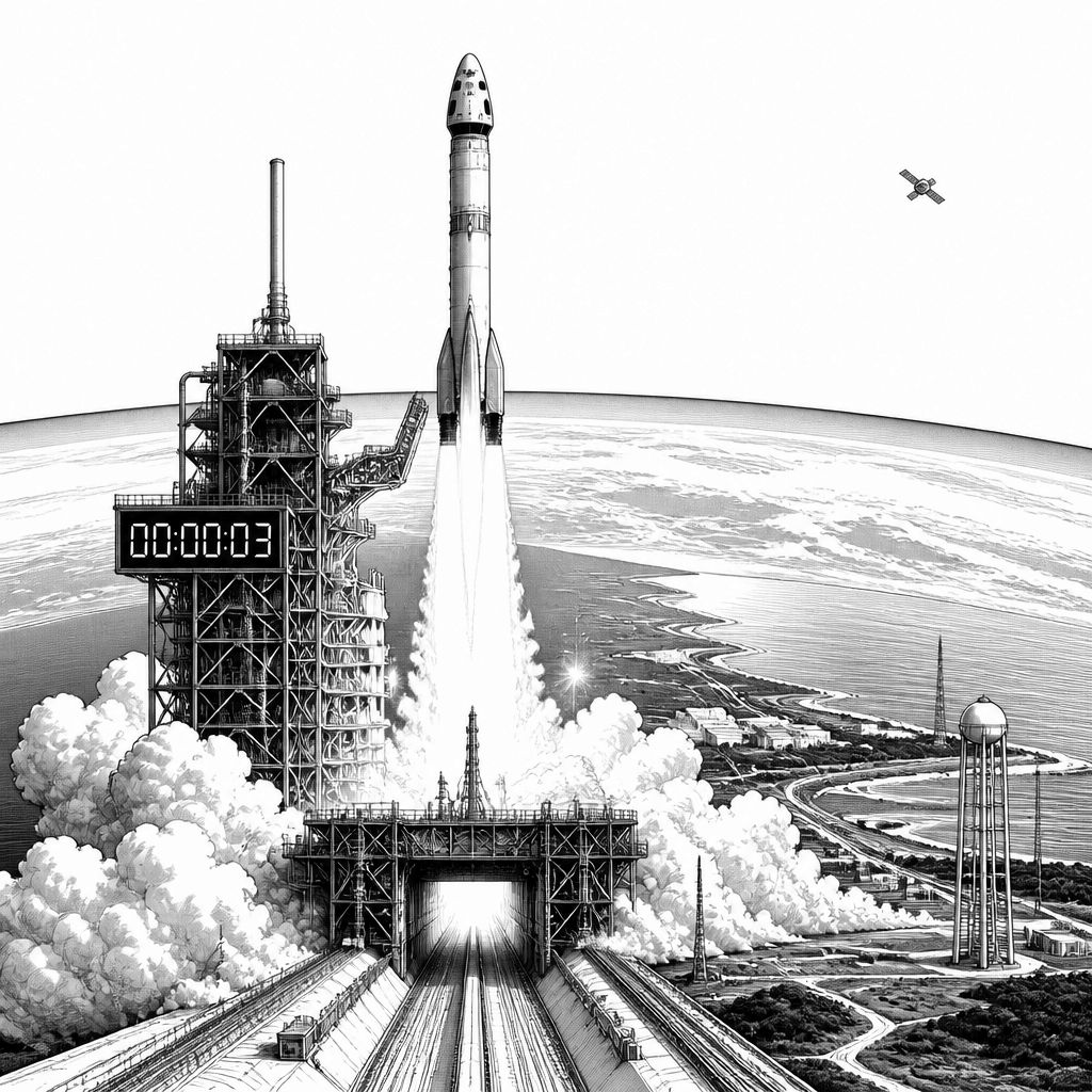 Crew-13 startet zur ISS: Falcon-9-Liftoff aus Cape Canaveral Crew-13 startet zur ISS: Falcon-9-Liftoff aus Cape Canaveral