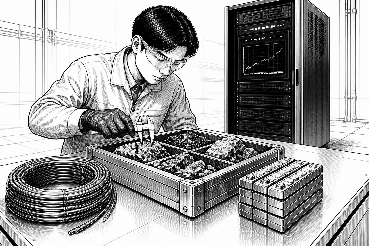Amundi-ETF für KI-Rohstoffe: Kupfer, Seltene Erden & Spezialmetalle im Fokus Amundi-ETF für KI-Rohstoffe: Kupfer, Seltene Erden & Spezialmetalle im Fokus