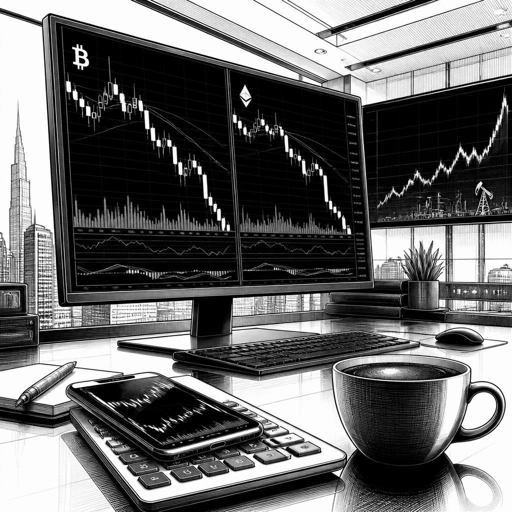 Bitcoin und Ethereum fallen: Öl über 111 US-Dollar drückt Risikoassets Bitcoin und Ethereum fallen: Öl über 111 US-Dollar drückt Risikoassets