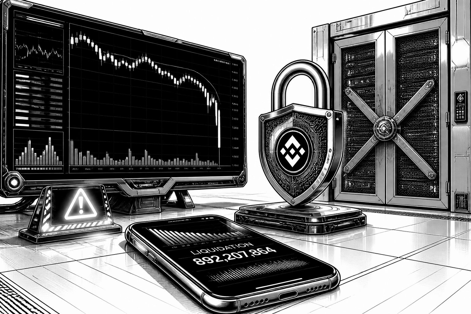 Krypto-Crash: 1,54 Milliarden US-Dollar Liquidationen nach Sicherheitsvorfall bei Binance Krypto-Crash: 1,54 Milliarden US-Dollar Liquidationen nach Sicherheitsvorfall bei Binance