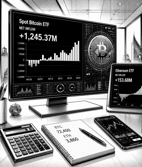ai-crypto-etf-bitcoin-inflows-528-million