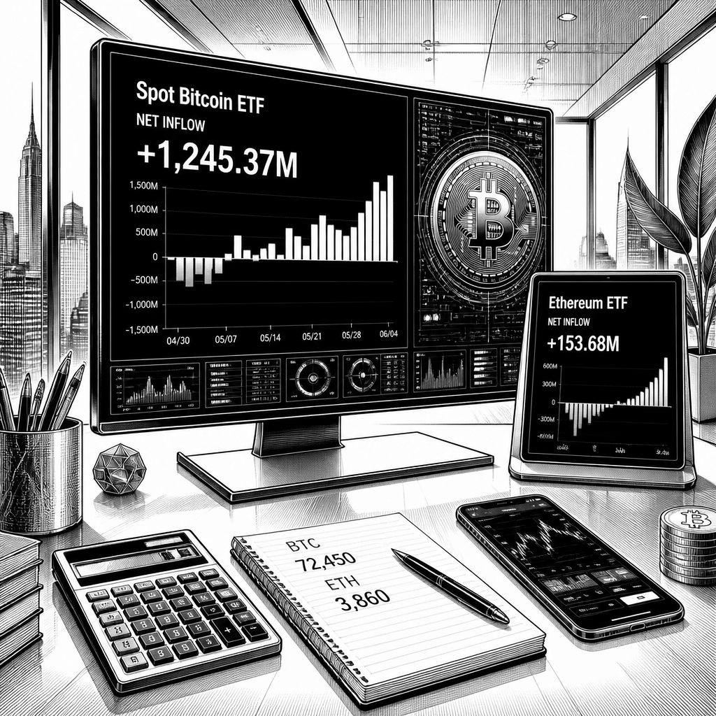 Bitcoin-ETFs fließen wieder stark: 528,4 Mio. USD im Plus, Ethereum-ETFs drehen ebenfalls Bitcoin-ETFs fließen wieder stark: 528,4 Mio. USD im Plus, Ethereum-ETFs drehen ebenfalls