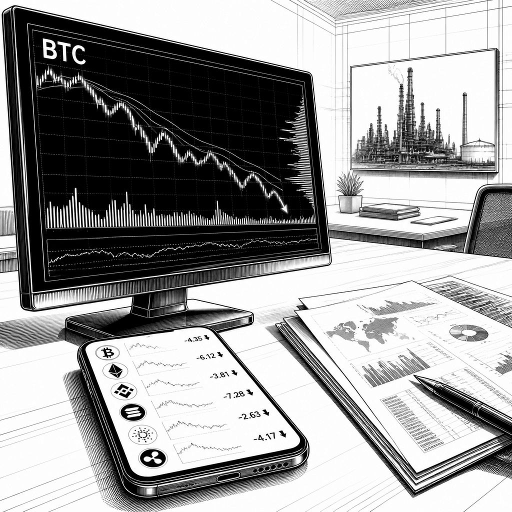 Bitcoin und Co. rutschen ab: Fed-Zins, Öl und ETF-Abflüsse als Gegenwind Bitcoin und Co. rutschen ab: Fed-Zins, Öl und ETF-Abflüsse als Gegenwind