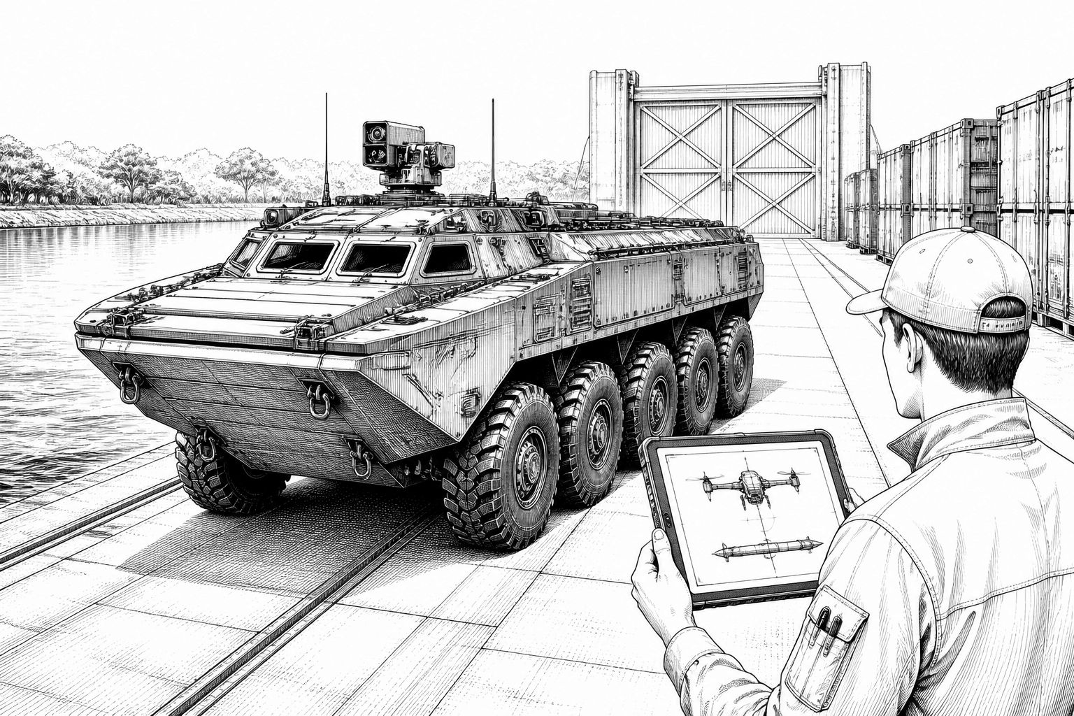 CSG: Amphibienfahrzeug Meander und CM-70-Drohnenabwehr ohne verbindliche Aufträge CSG: Amphibienfahrzeug Meander und CM-70-Drohnenabwehr ohne verbindliche Aufträge