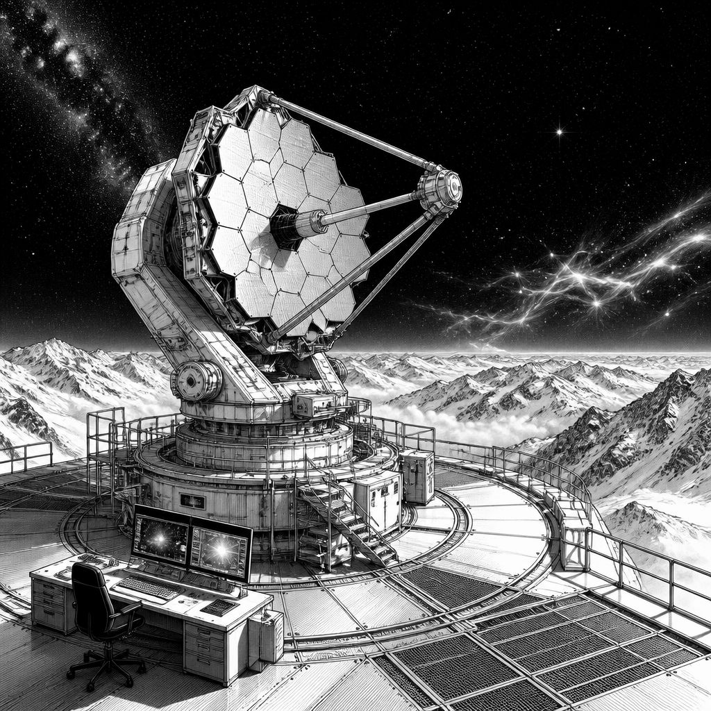 Vier Riesenspiegel auf La Palma: Neues Cherenkov-Array startet die Gammastrahlen-Jagd Vier Riesenspiegel auf La Palma: Neues Cherenkov-Array startet die Gammastrahlen-Jagd