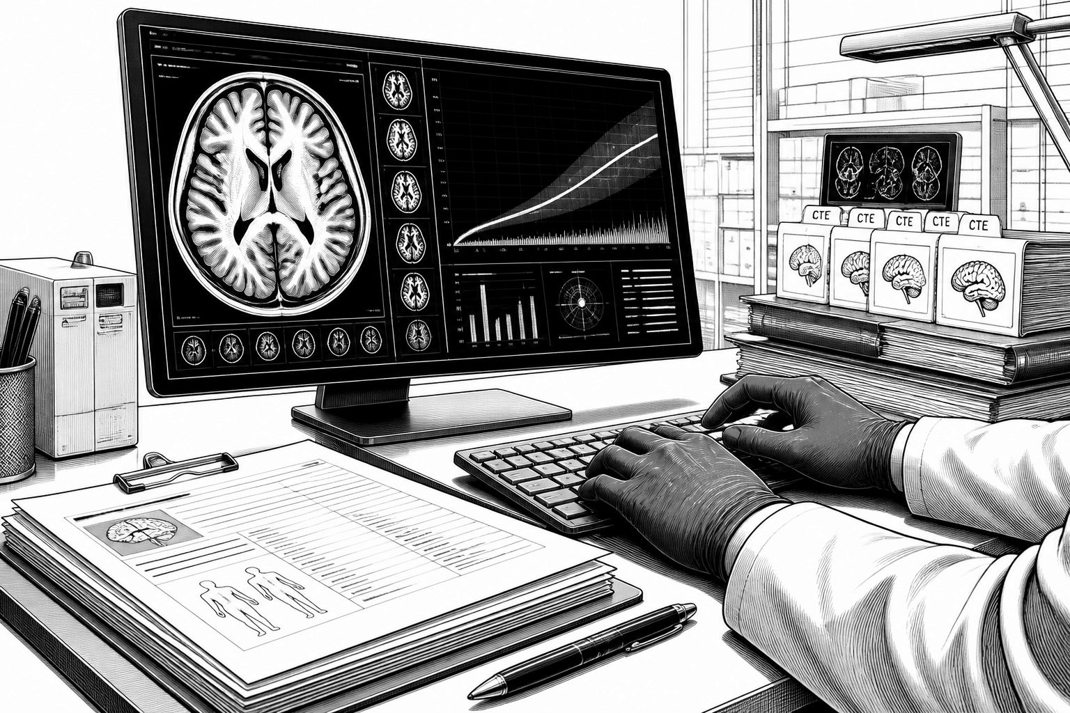Studie zu CTE bei verstorbenen NFL-Spielern: 74,5% Prävalenz Studie zu CTE bei verstorbenen NFL-Spielern: 74,5% Prävalenz