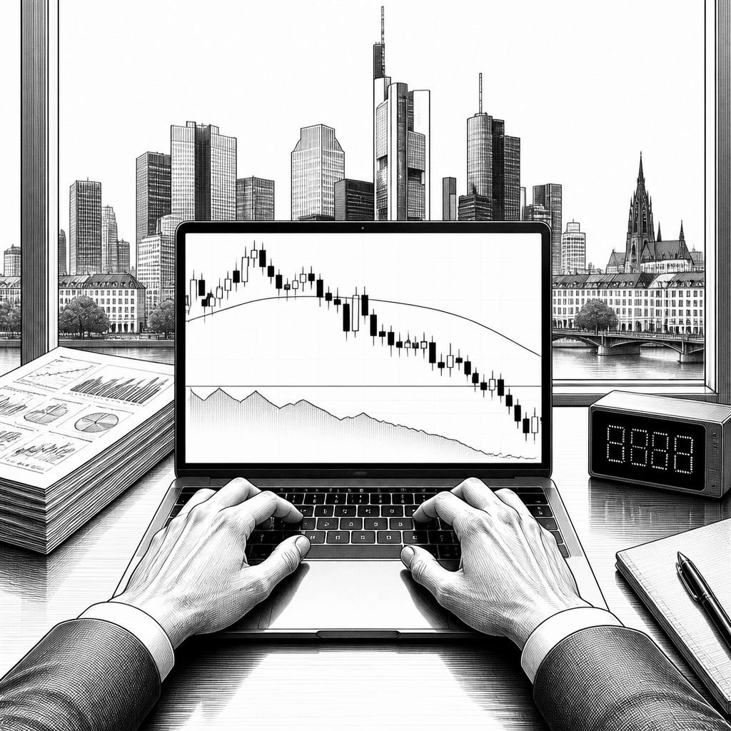 DAX rutscht wieder unter 21-Tage-Linie: Fokus auf 25.000 Punkte DAX rutscht wieder unter 21-Tage-Linie: Fokus auf 25.000 Punkte