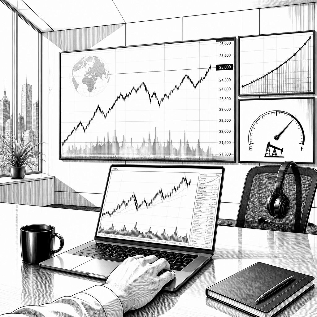 DAX startet nach 25.000: Berichtssaison, Öl und US-Inflation als Treiber DAX startet nach 25.000: Berichtssaison, Öl und US-Inflation als Treiber