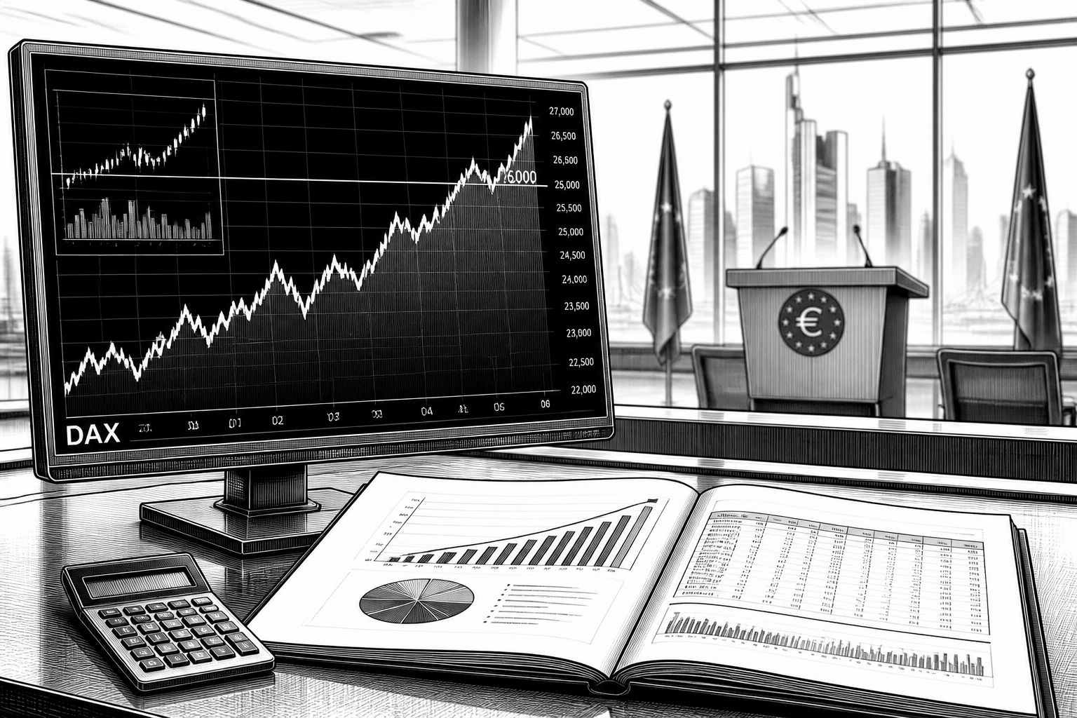 DAX über 26.000: EZB lässt Zinsen unverändert – Tech-Berichte treiben die Rally DAX über 26.000: EZB lässt Zinsen unverändert – Tech-Berichte treiben die Rally