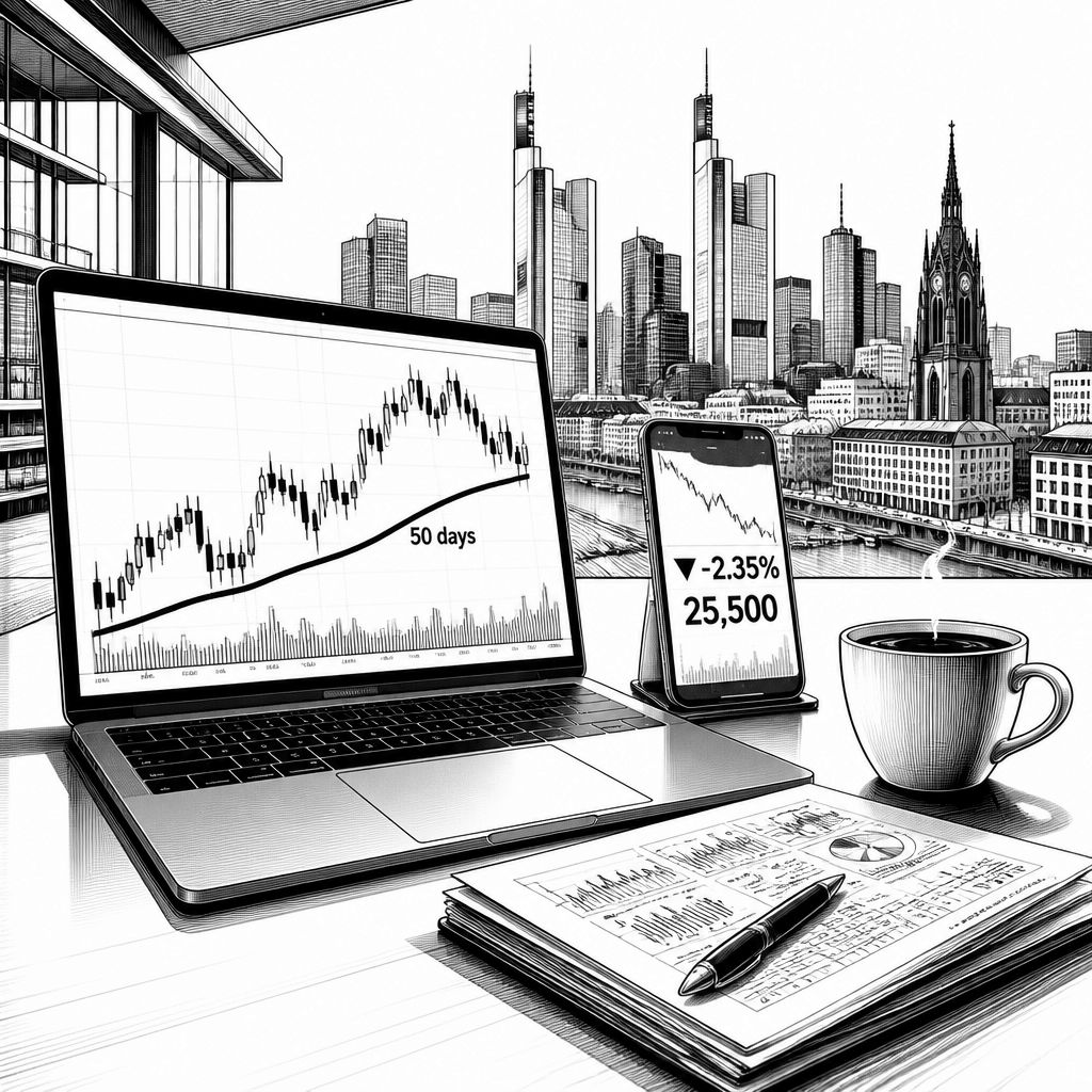 DAX-FLASH: Nach Rally droht Rückschlag an der 50-Tage-Linie DAX-FLASH: Nach Rally droht Rückschlag an der 50-Tage-Linie
