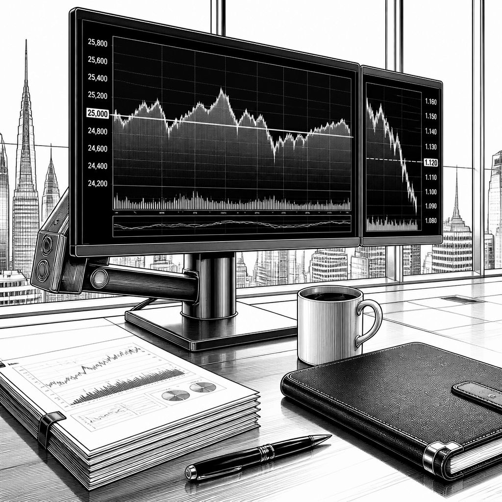 DAX zum Wochenauftakt stabil: Politische Risiken drücken weiter den Euro DAX zum Wochenauftakt stabil: Politische Risiken drücken weiter den Euro