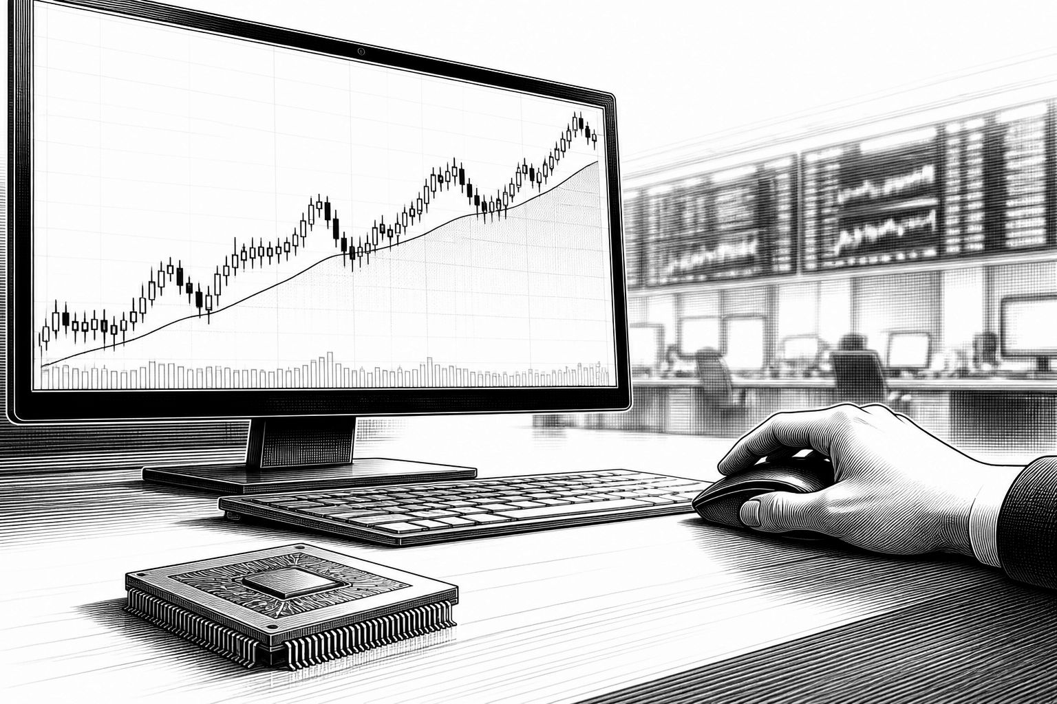 DAX-Start bleibt stabil: Halbleiter, Zinsen und Tech-Giganten im Fokus DAX-Start bleibt stabil: Halbleiter, Zinsen und Tech-Giganten im Fokus