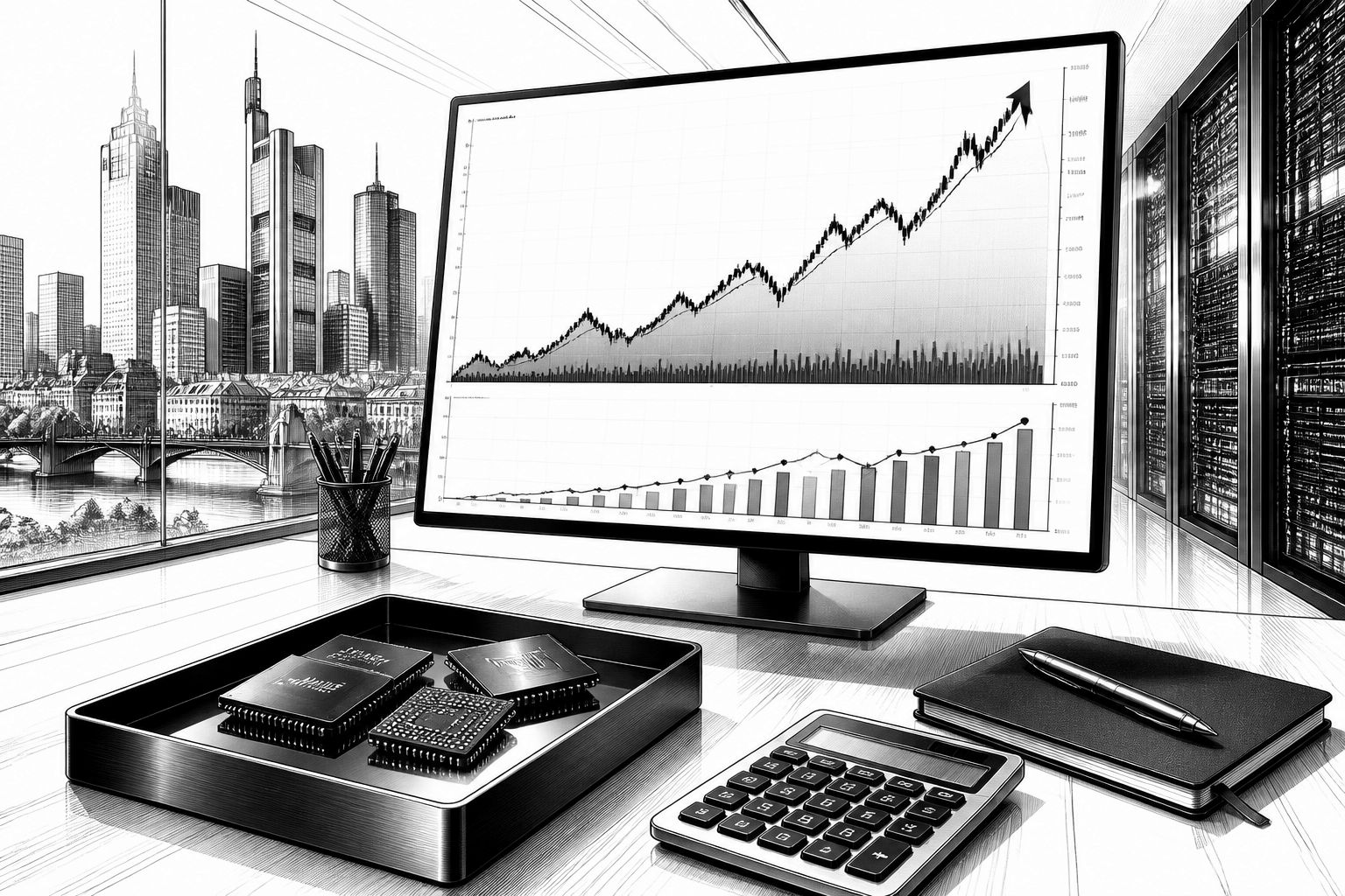 DAX erholt sich: KI-Optimismus treibt Technologiewerte und Rechenzentrumskapital DAX erholt sich: KI-Optimismus treibt Technologiewerte und Rechenzentrumskapital
