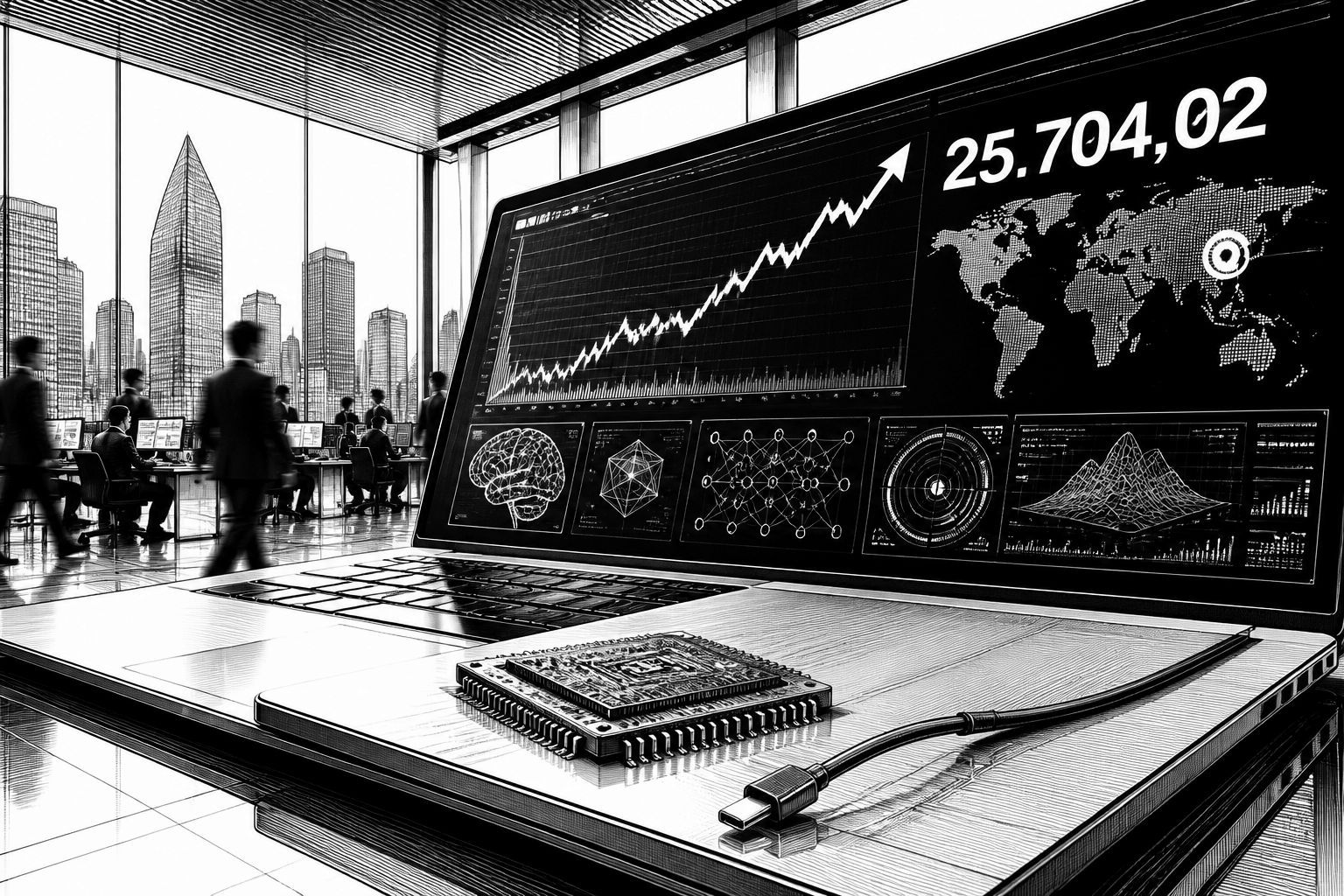 DAX erholt sich: KI-Optimismus treibt Technologieaktien zum Comeback DAX erholt sich: KI-Optimismus treibt Technologieaktien zum Comeback