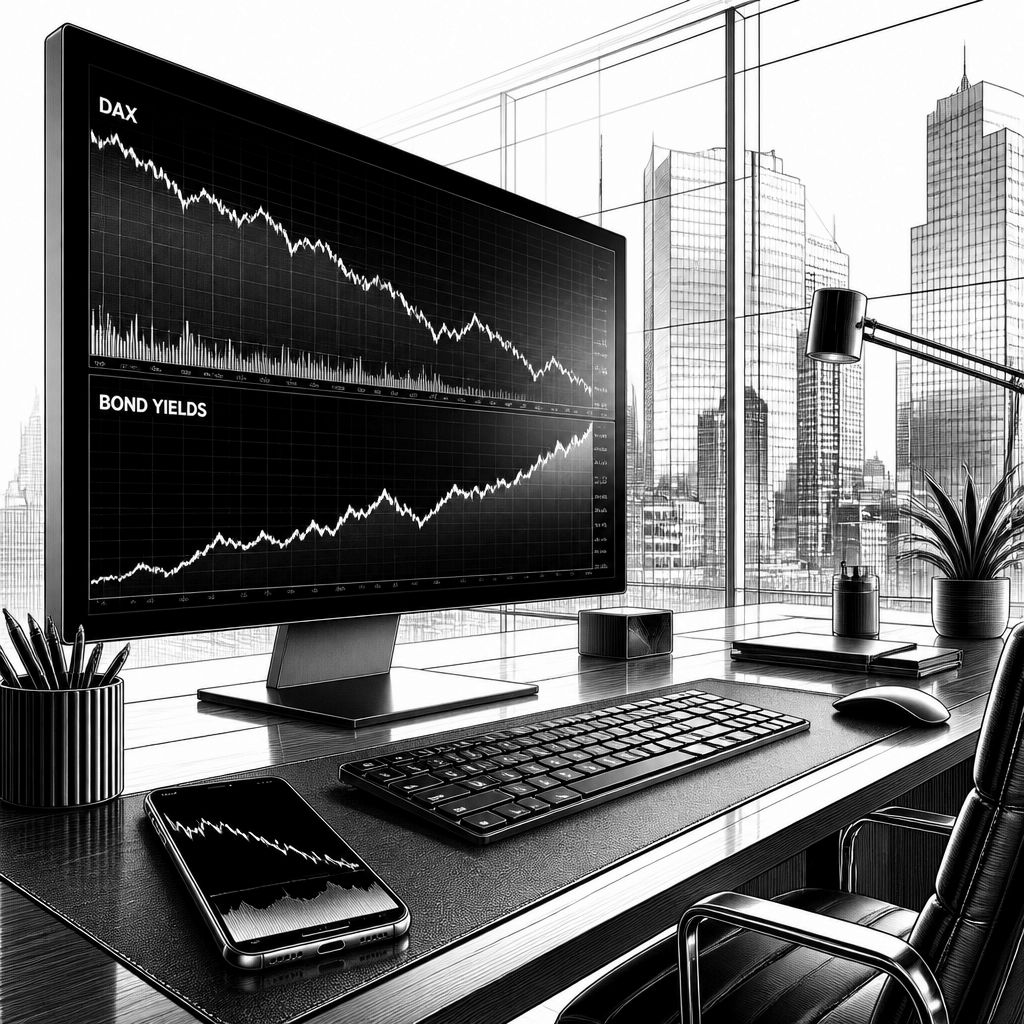 DAX schwach in den Oktober: Renditen, Inflation und Ölpreise drücken die Kurse DAX schwach in den Oktober: Renditen, Inflation und Ölpreise drücken die Kurse