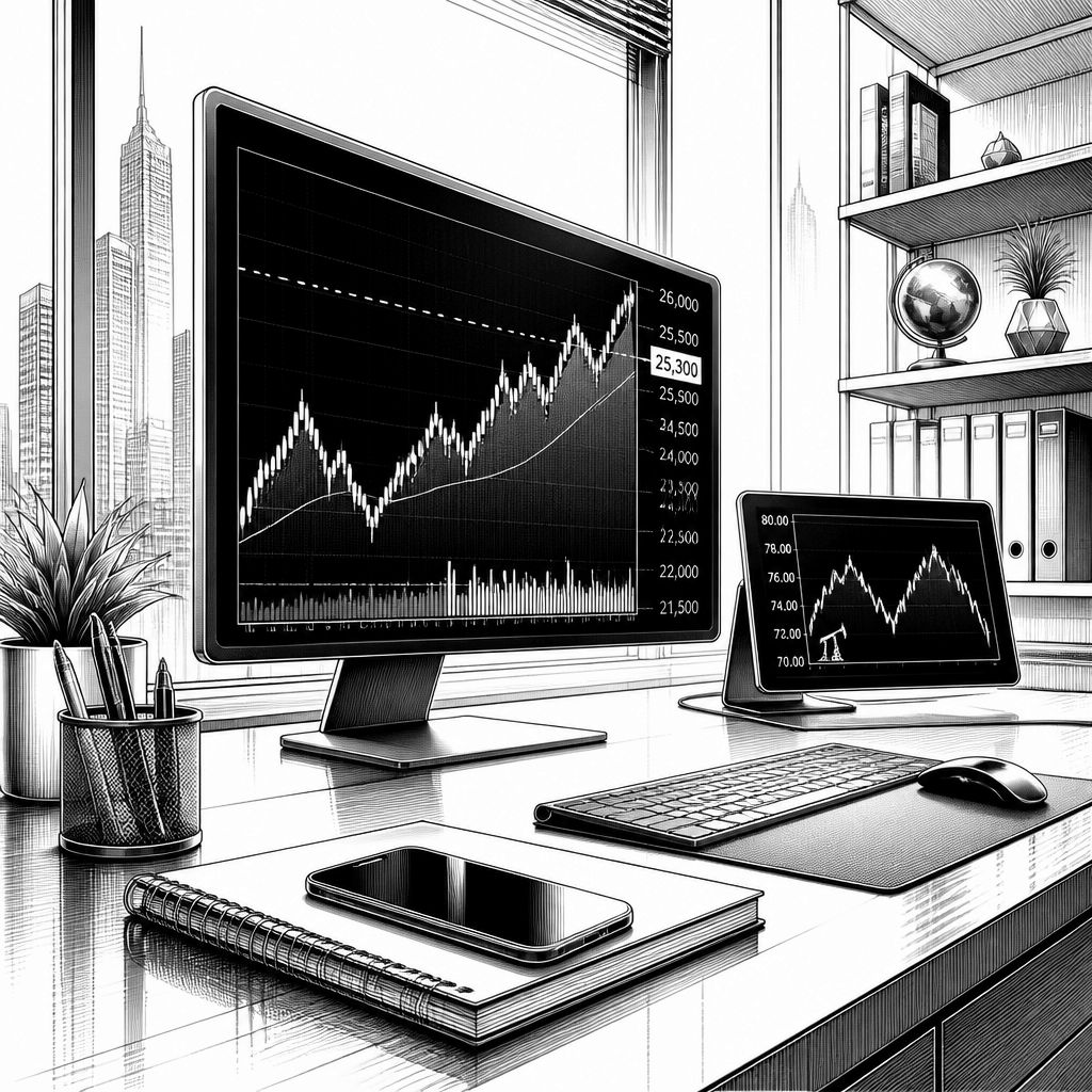 DAX springt über 25.300 Punkte: Treiber sind Zinsen und Öl DAX springt über 25.300 Punkte: Treiber sind Zinsen und Öl