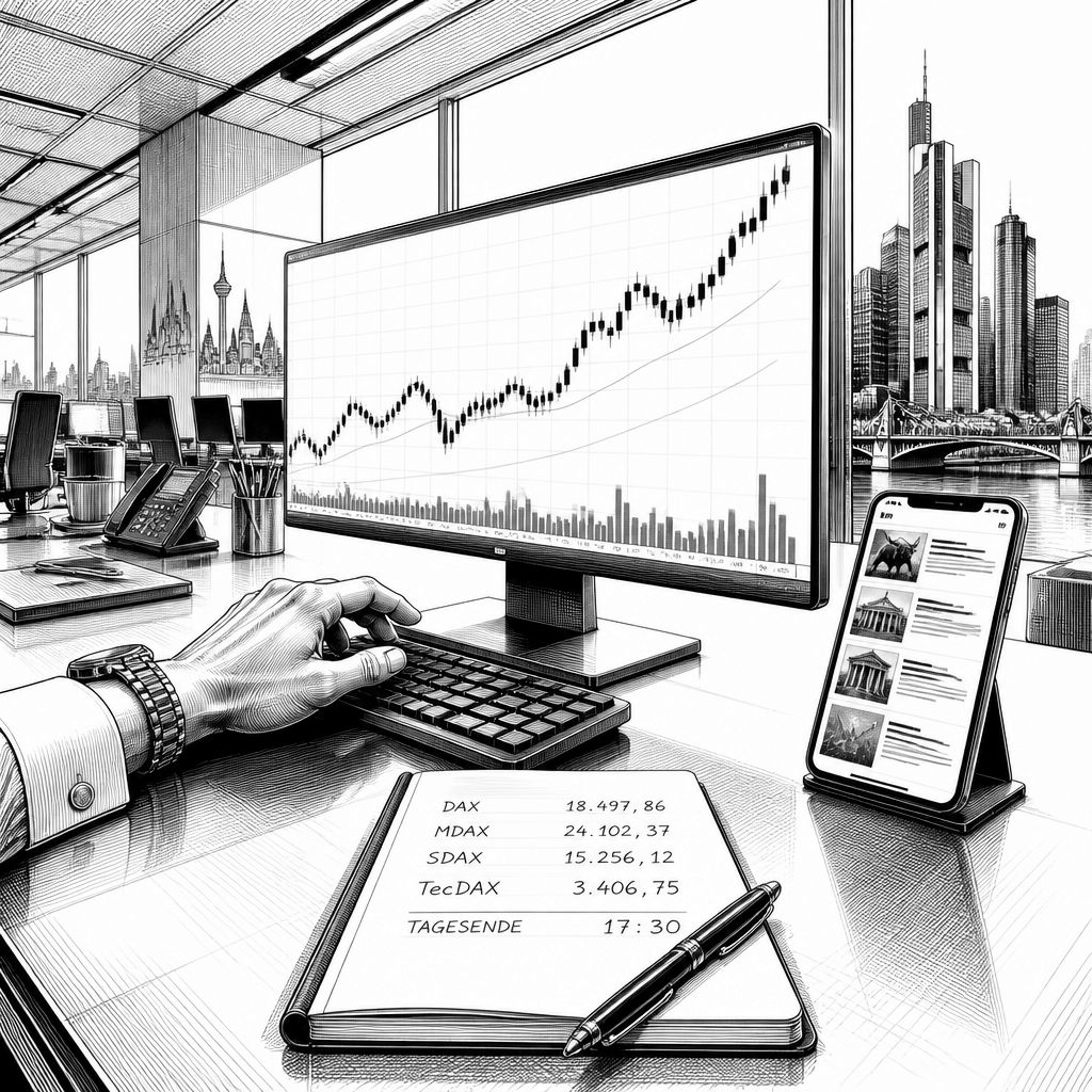 DAX erholt sich weiter: KI-Finanzierung, Renditen und Energie als Belastungsfaktoren DAX erholt sich weiter: KI-Finanzierung, Renditen und Energie als Belastungsfaktoren