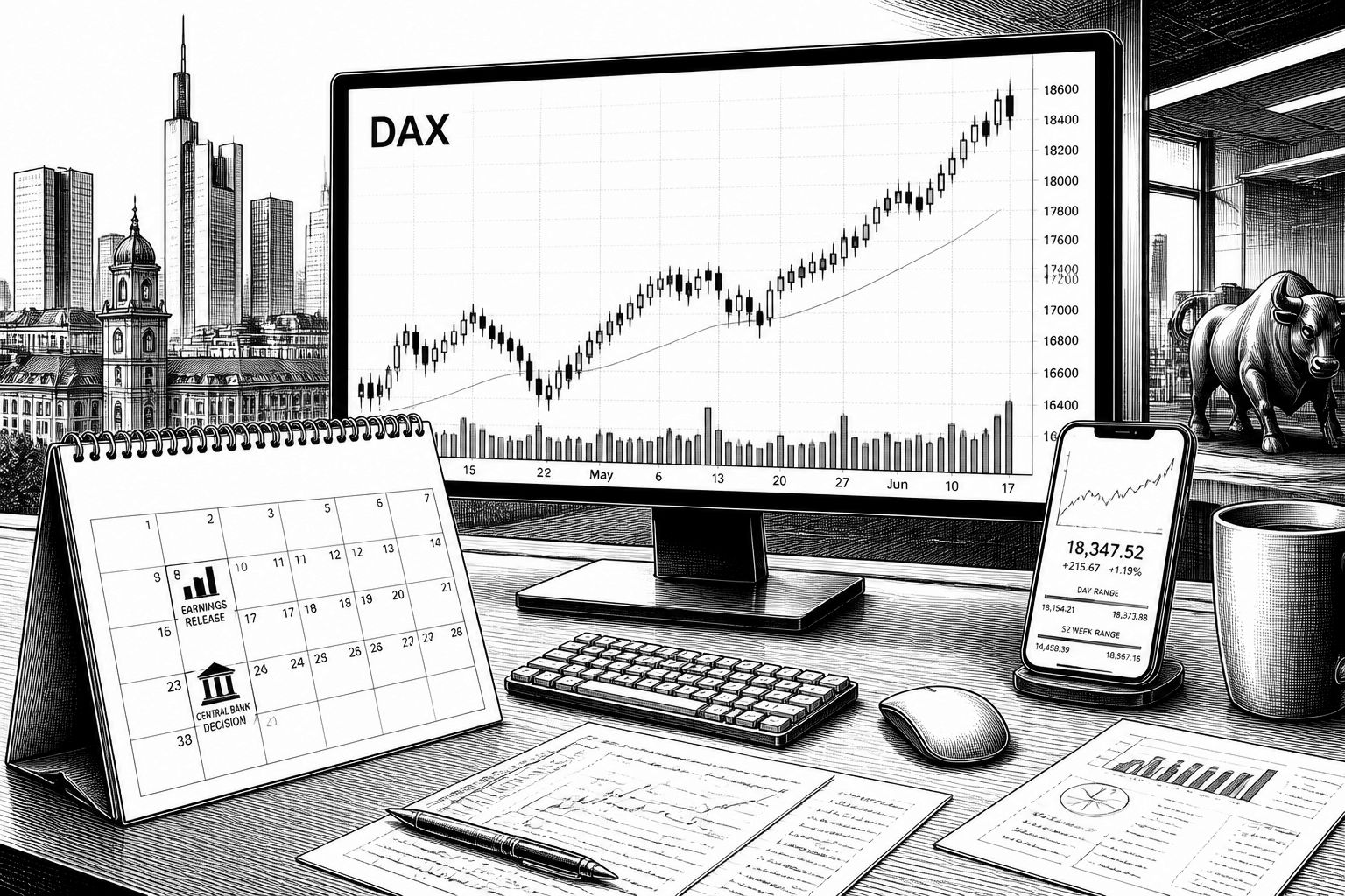 DAX steigt vor US-Tech-Zahlen und Zinsentscheidungen: Markt zeigt sich freundlich DAX steigt vor US-Tech-Zahlen und Zinsentscheidungen: Markt zeigt sich freundlich