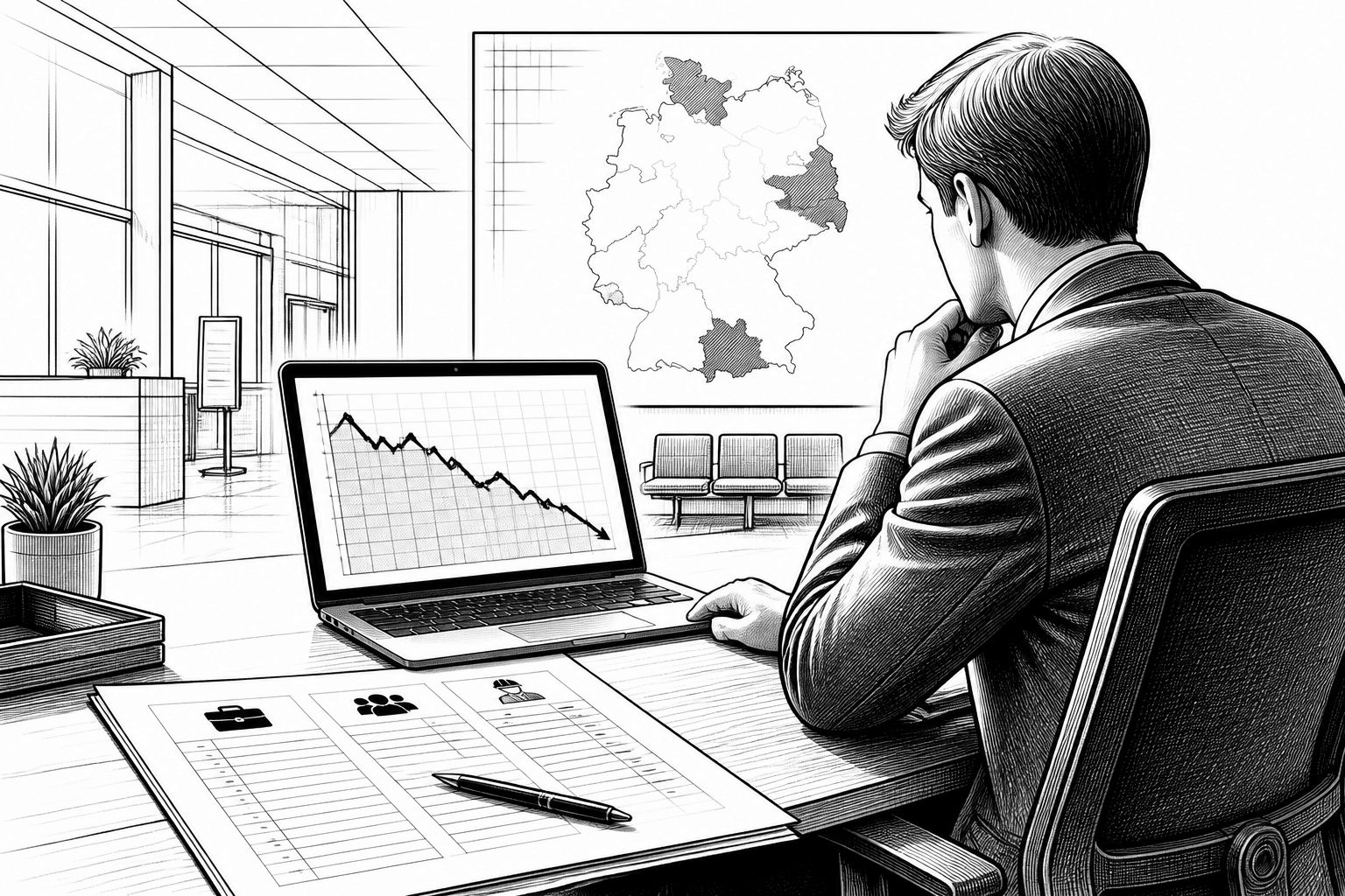 Arbeitsmarkt im Oktober: Arbeitslosigkeit sinkt, doch Nachfrage und Ausbildung bleiben schwach Arbeitsmarkt im Oktober: Arbeitslosigkeit sinkt, doch Nachfrage und Ausbildung bleiben schwach