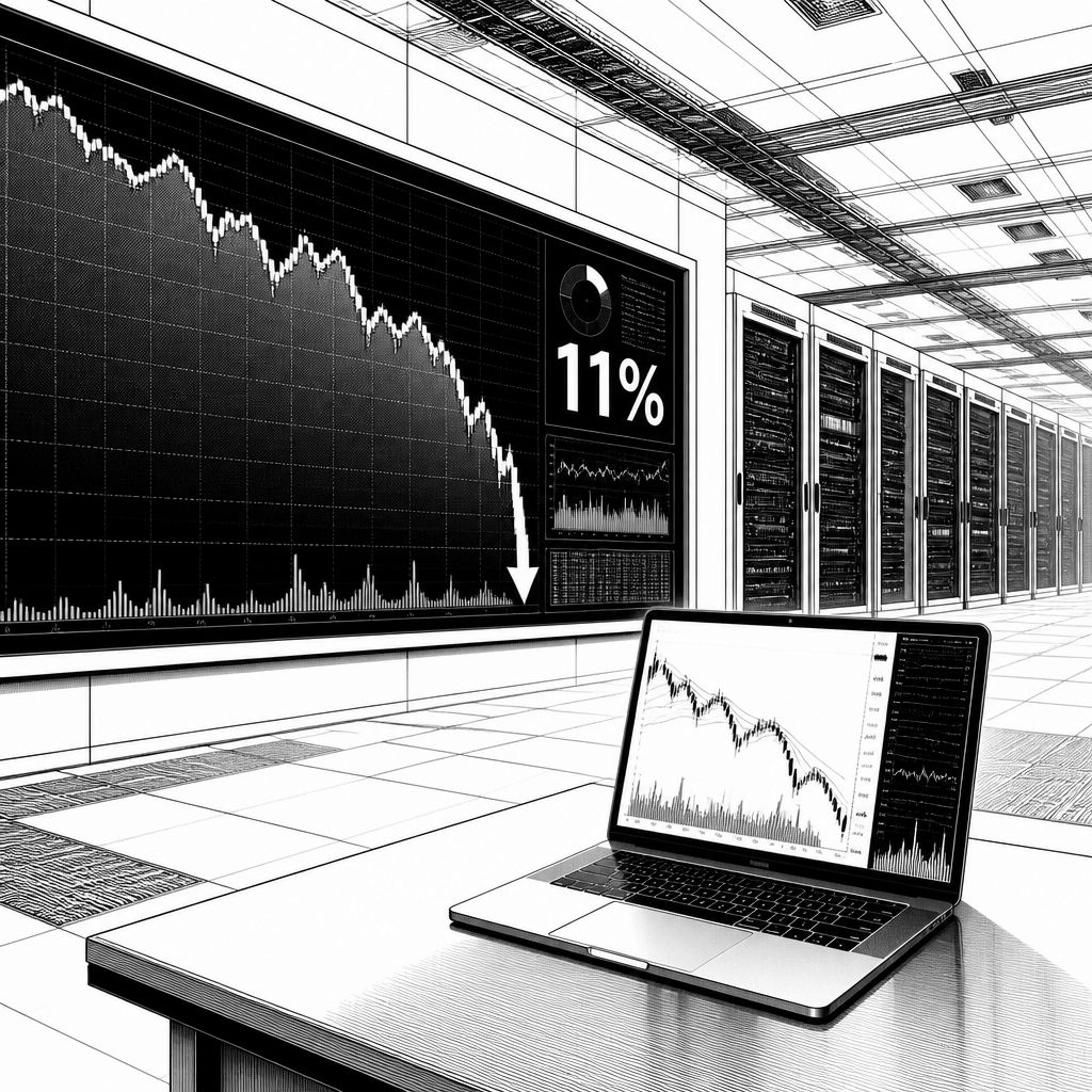 Dells Aktie stürzt um 11%: Zweifel am Enterprise‑KI-Timing belasten Rechenzentrumswerte Dells Aktie stürzt um 11%: Zweifel am Enterprise‑KI-Timing belasten Rechenzentrumswerte