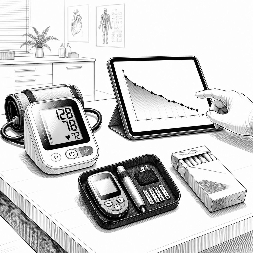 Demenzrisiko: Studie zeigt Wirkung von Blutdruck, Diabetes und Rauchen Demenzrisiko: Studie zeigt Wirkung von Blutdruck, Diabetes und Rauchen