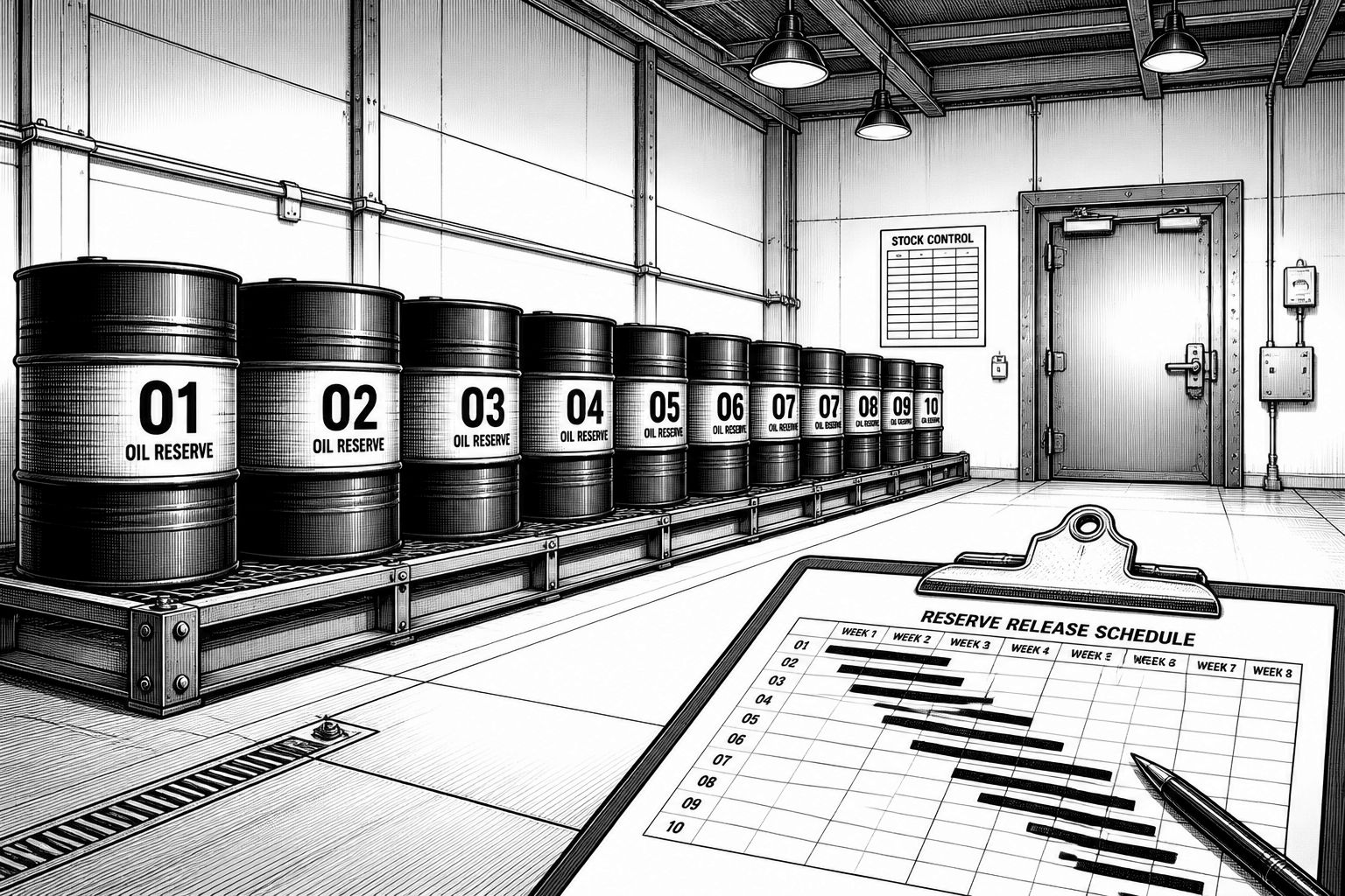 Deutschland senkt strategische Ölreserve: G7-Plan bringt weitere 6 Mio. Barrel frei Deutschland senkt strategische Ölreserve: G7-Plan bringt weitere 6 Mio. Barrel frei