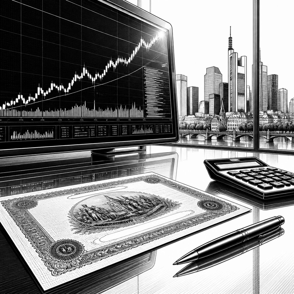 Deutsche Staatsanleihen: Euro-Bund-Future steigt, Rendite bei 3,44 % Deutsche Staatsanleihen: Euro-Bund-Future steigt, Rendite bei 3,44 %