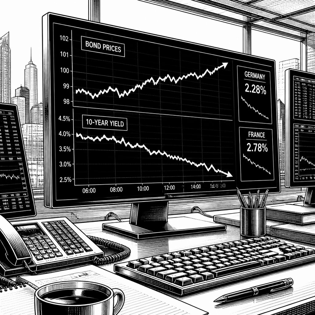 Deutsche Staatsanleihen steigen: Euro-Bund-Future legt um 0,64 % zu Deutsche Staatsanleihen steigen: Euro-Bund-Future legt um 0,64 % zu