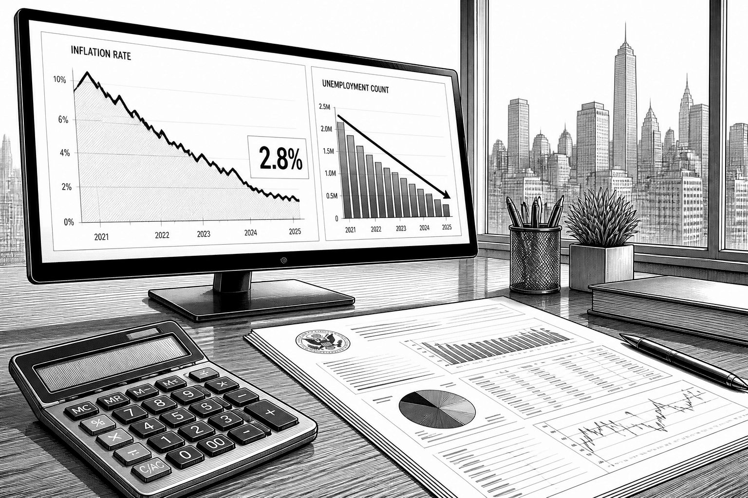 Deutsche Wirtschaft wächst trotz Krisen: Inflation sinkt deutlich, Börsen reagieren Deutsche Wirtschaft wächst trotz Krisen: Inflation sinkt deutlich, Börsen reagieren