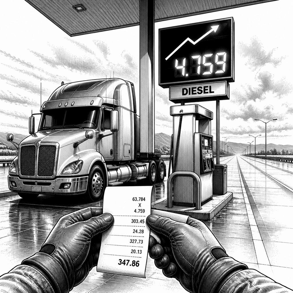 Steigende Dieselpreise setzen US-Transporte unter Druck – Domino-Effekt droht Steigende Dieselpreise setzen US-Transporte unter Druck – Domino-Effekt droht