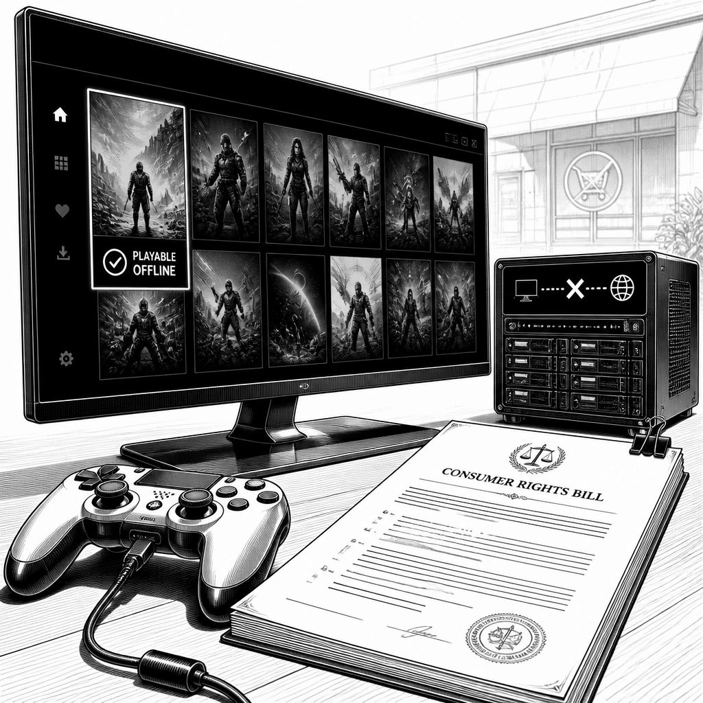 Power To The Players Act: Digitales Spielbesitzrecht vor technischen Hürden Power To The Players Act: Digitales Spielbesitzrecht vor technischen Hürden