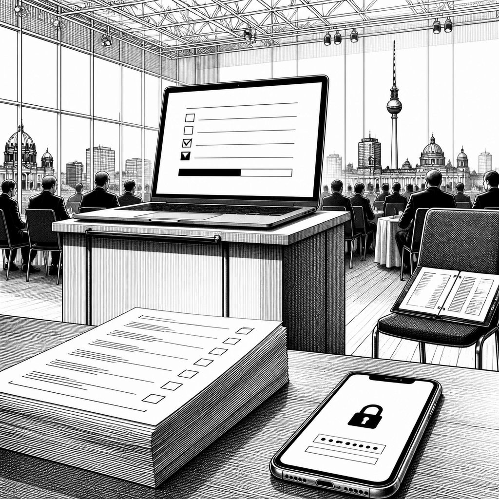 Digitale Mitgliederbefragung als Muster: Grüne prüfen Koalition in Berlin Digitale Mitgliederbefragung als Muster: Grüne prüfen Koalition in Berlin