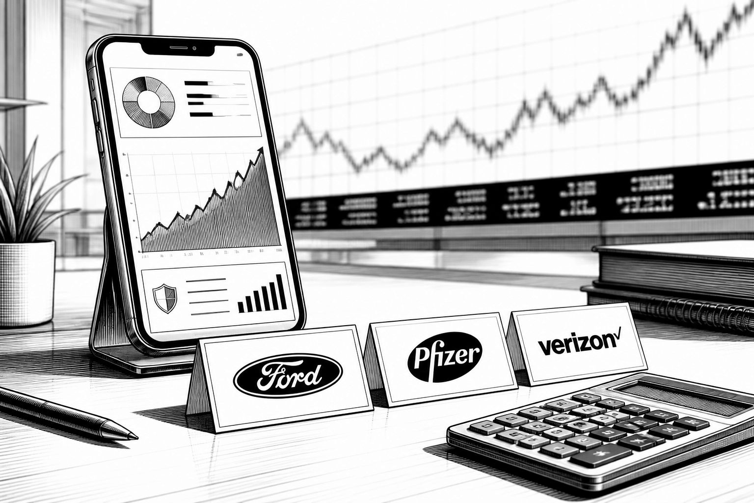 Ford, Pfizer und Verizon: Welche Cashflow-Dividenden wirklich tragen Ford, Pfizer und Verizon: Welche Cashflow-Dividenden wirklich tragen