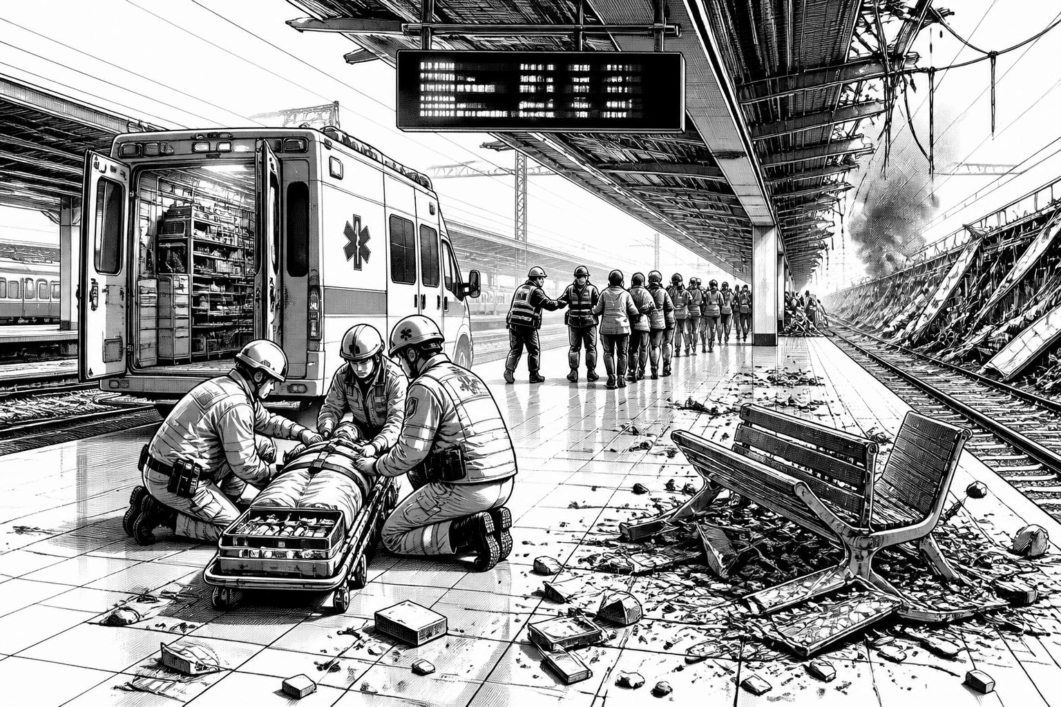 Drohnenangriff auf Bahnhof in Dnipro: 14 Tote, 14 Verletzte und neue Sanktionen Drohnenangriff auf Bahnhof in Dnipro: 14 Tote, 14 Verletzte und neue Sanktionen
