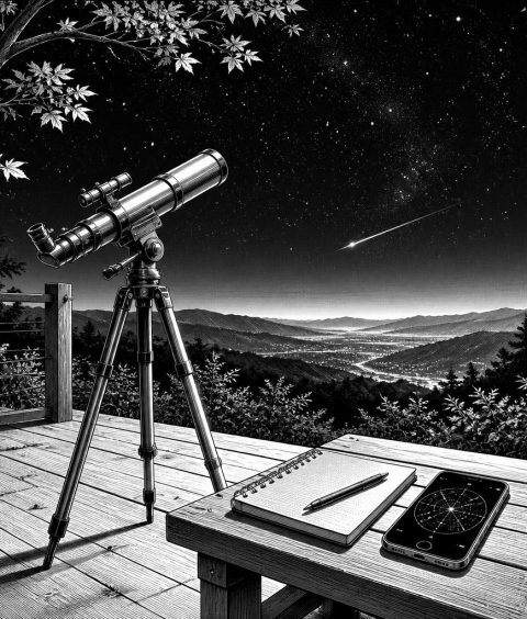 ai-draconids-saturn-evening-view