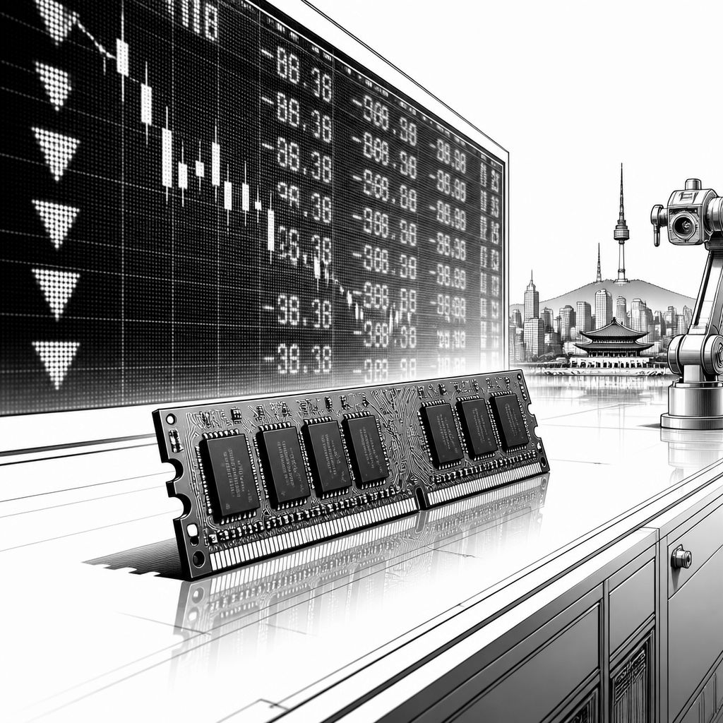 Speicherwerte unter Druck: Micron und SK Hynix nach KOSPI-Rutsch Speicherwerte unter Druck: Micron und SK Hynix nach KOSPI-Rutsch