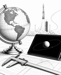 ai-earth-rotation-satellites-rocket-impulse